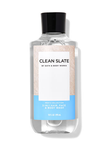 Bath & Body Works - CLEAN SLATE - 男士 3 合 1 洗面洗髮及身體沐浴露 295ml
