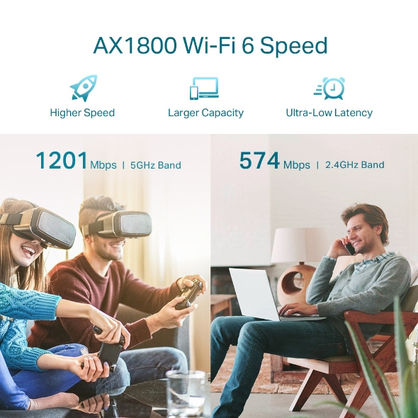 TP-Link AX1800 Wi-Fi Range Extender (TL-RE605X)
