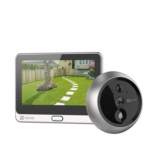 Ezviz 螢石 DP2C升級版 1080p全無線智能貓眼攝像頭+門鈴 (CS-DP2C)