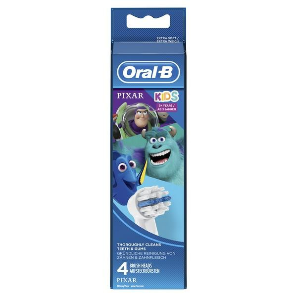 Oral-B - Oral-B EB10-4 Pixar (4支裝) 兒童電動牙刷刷頭