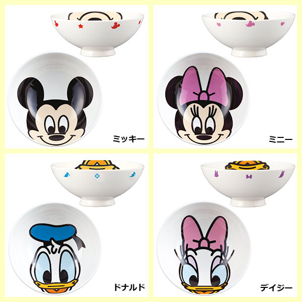 日本Disney 米奇/小熊維尼茶碗食器 [13款]