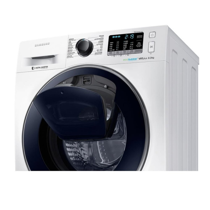 Samsung WW80K5210VW/SH 前置式洗衣機 (白色) [8kg]【消費券激賞】