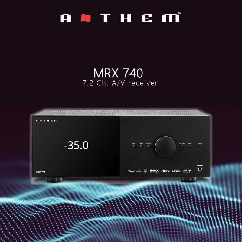 Anthem MRX 740 7.2聲道環繞擴音機(11.2ch Pre-out)