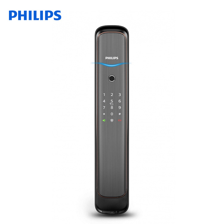 Philips 飛利浦 Easykey DDL702E 智能門鎖 推拉式門鎖 紅古銅色 香港行貨 7000 Series