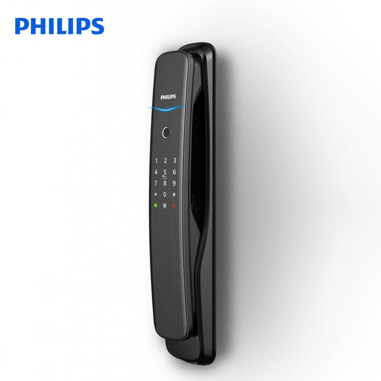 Philips 飛利浦 Easykey DDL702E 智能門鎖 推拉式門鎖 曜石黑色 香港行貨 7000 Series