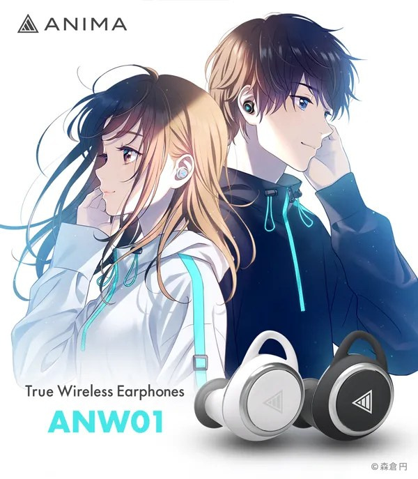 Anima 真無線藍牙耳機 ANW01 (黑/白)