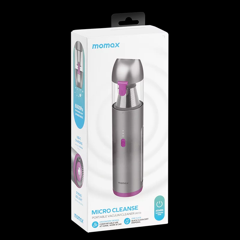 Momax Micro Cleanse 便攜式迷你吸塵器 RO3 (免運費)