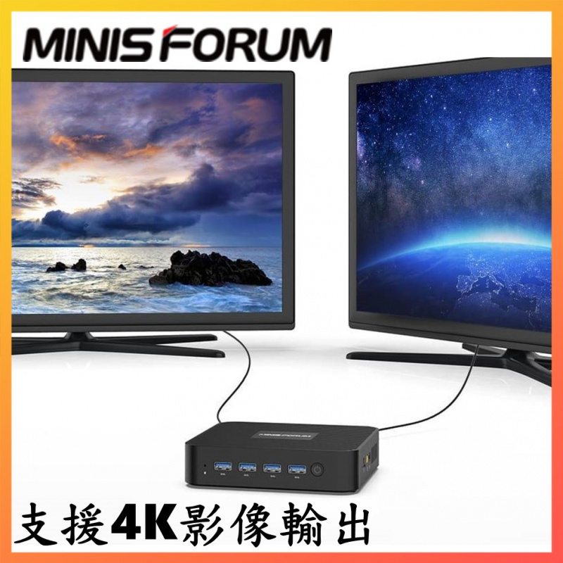 MINISFORUM GK50 Mini PC 潮物連線