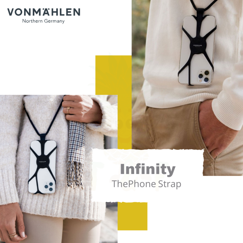 德國 VONMÄHLEN Infinity 可調式手機掛繩