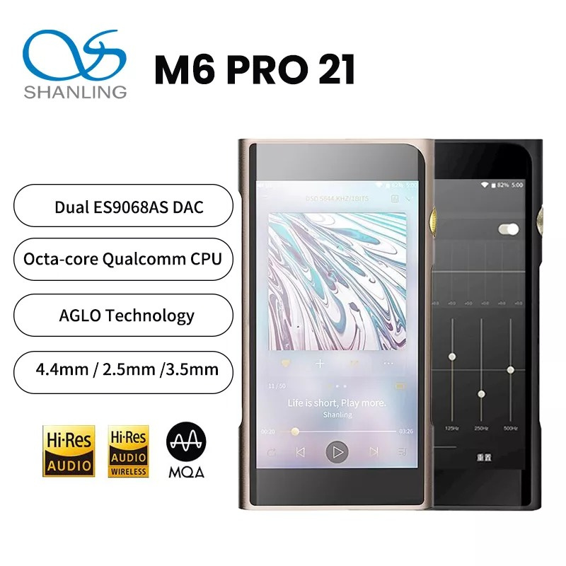(4gb + 64gb版本) Shanling M6 Pro 21版無損音樂播放器