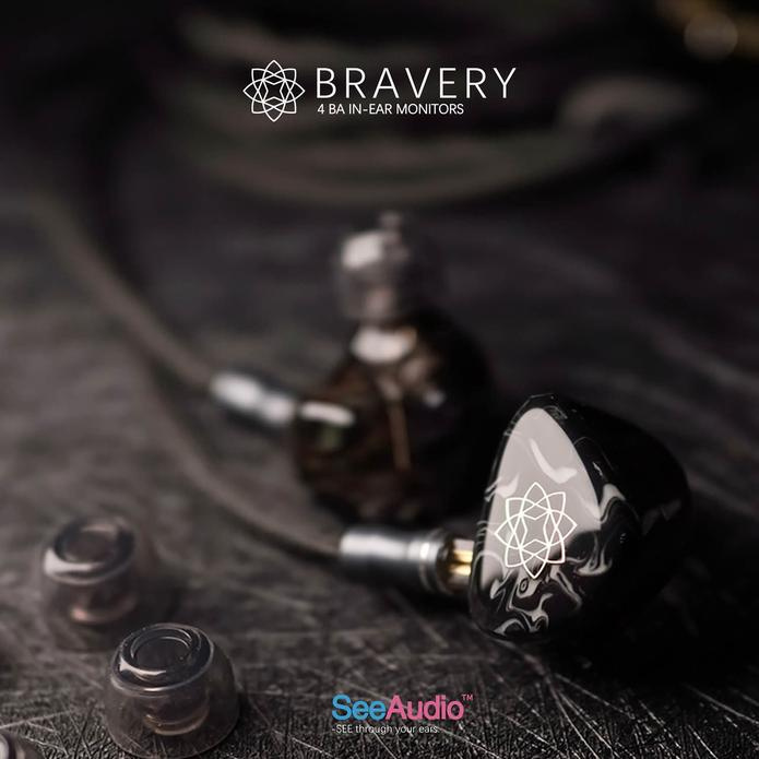 See Audio Bravery勇氣 四動鐵單元入耳式耳機