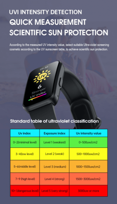 CAVO V300 紫外線感應智能手錶