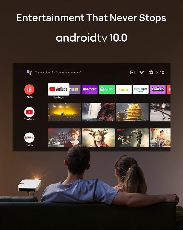 XGIMI Elfin Android TV 1080P 便携式智慧投影機