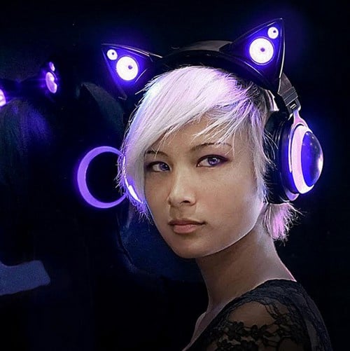 AXENT WEAR x BROOKSTONE 第二代貓耳無線藍牙頭戴式耳機