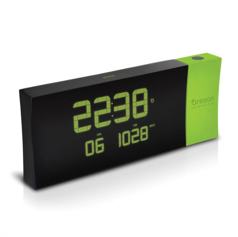 PRYSMA G 稜光收音機投影時計Projection Clock [黑色、緑色] RRA222PNH/GR RRA222P/BK
