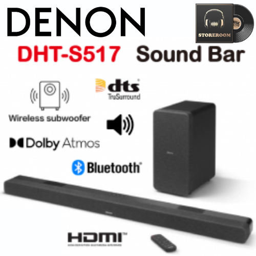 DENON 天龍 DHT-S517 一體式音響 Dolby Atmos Soundbar