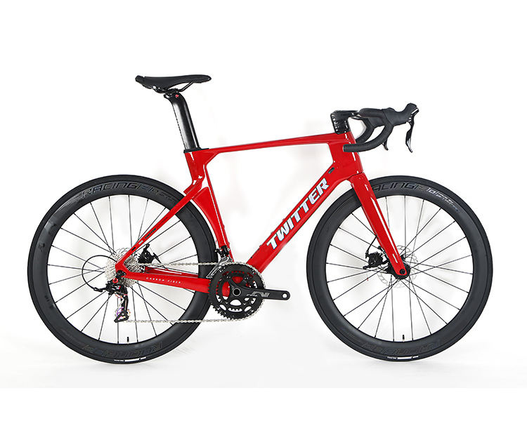TWITTER R10 22/24 Speed Carbon Road Bike Disc brake 碳纖一體把公路單車 - 28goods