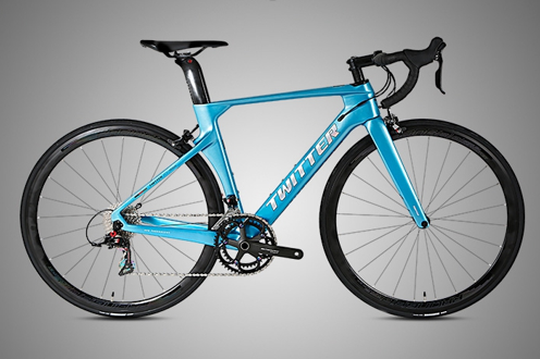 TWITTER R10 22/24 Speed Carbon Road Bike Disc brake 碳纖一體把公路單車 - 28goods