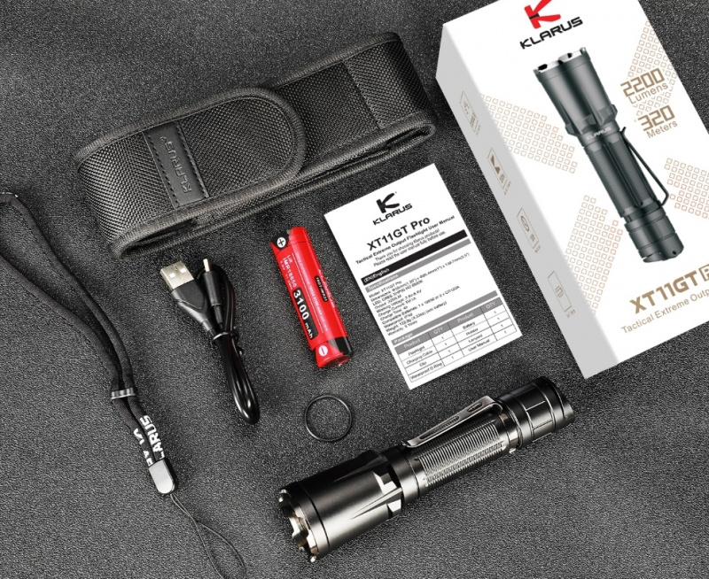 Klarus XT11GT Pro Cree XHP35 2200lm USB充電 電筒