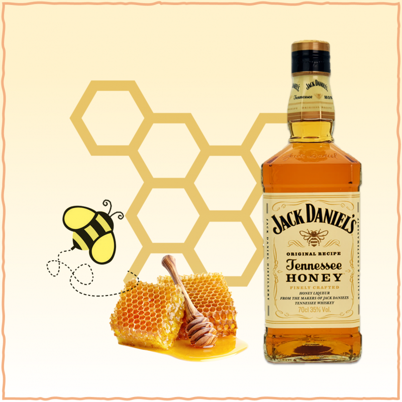 Jack Danielʼs Tennessee Honey Whiskey 美國 田納西州 蜂蜜 威士忌 Alc. 35% 700ML