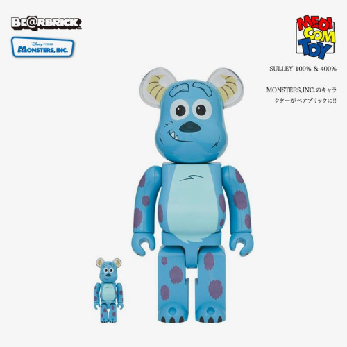 BE@RBRICK MONSTERS INC SULLEY 100% & 400％
