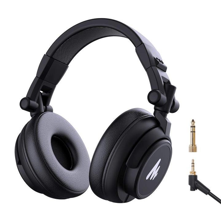 Maono DJ Studio Monitor Headphones with 50mm Driver AU-MH601