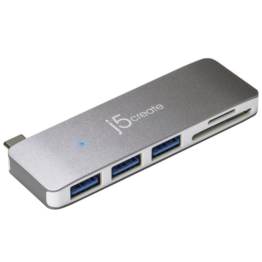 J5create UH-JCD348 5 合 1 USB-C UltraDrive 轉接器