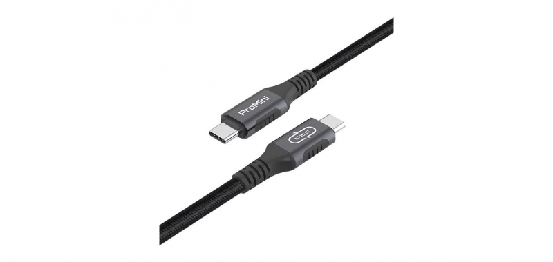 ProMini Type-C to Type-C USB4.0 20Gbps Super Speed Monitor Cable (2m)