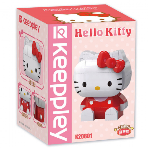 Qman - Keeppley 凱蒂猫Hello Kitty造型積木