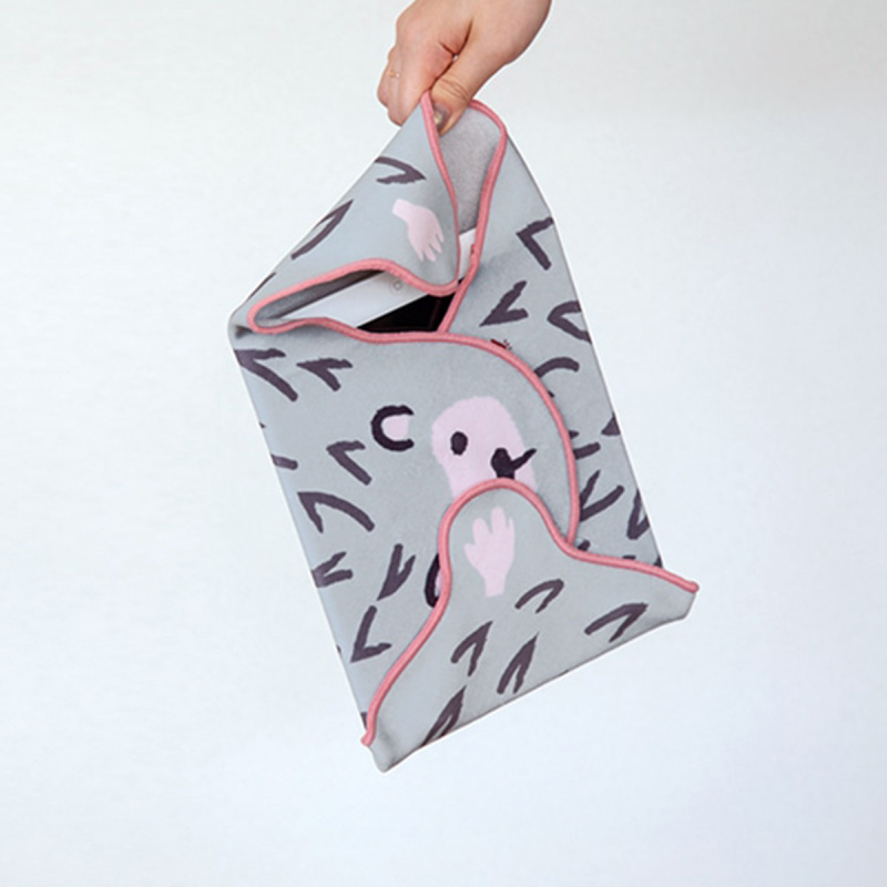 日本Bisque 粘十字 花斑貓 萬用包裹巾 (047)【市集世界 - 日本市集】