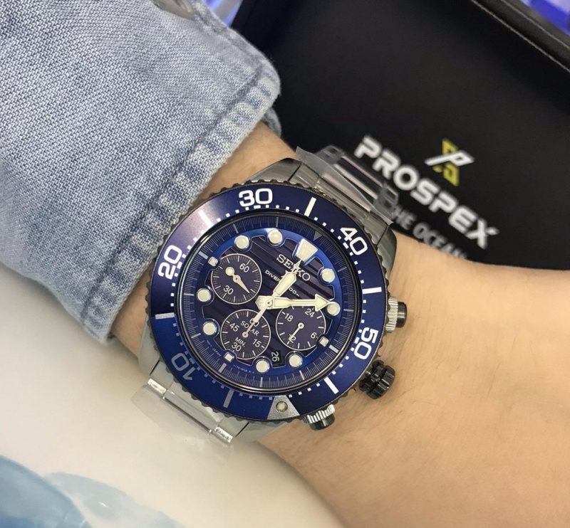 Seiko PROSPER 最新「Save the Ocean」愛海洋 別注版限量款 太陽能腕錶 SSC675P1