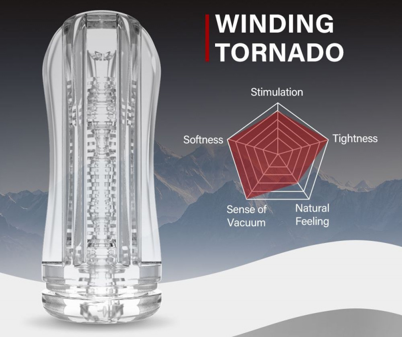 Drywell Tornado 透明 飛機軟杯