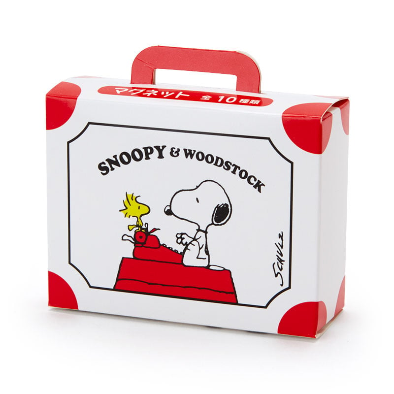 日本Snoopy 80's木製公仔磁石