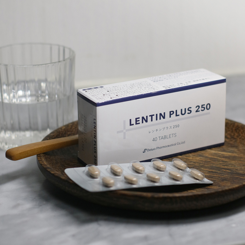 日本 大和保健 米蕈Lentin Plus 250 提升免疫系列 保健版 40粒【市集世界 - 日本市集】