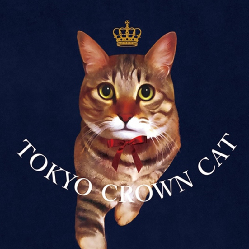 日本 貓雜貨 Tokyo Crown Cat 皇冠花貓 皇家奶茶味朱古力外塗層 千層酥餅忌廉威化禮盒 (1盒10件 / 每件獨立包裝)(947)【市集世界 - 日本市集】