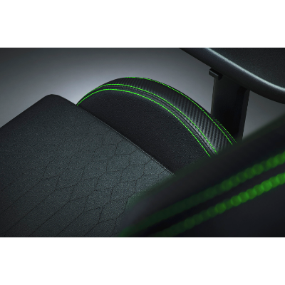 Razer Iskur 人體工學設計電競椅 [黑色/黑綠色]