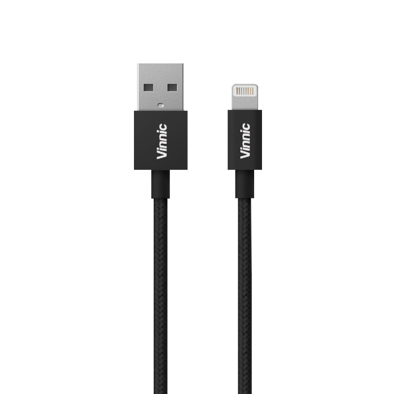 Vinnic MFi 蘋果官方認證 USB-A to Lightning 傳輸充電線