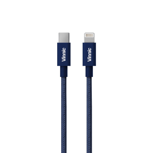 Vinnic MFi 蘋果官方認證 USB-C to Lightning 傳輸充電線