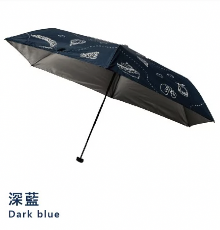 台灣F-SEASONS防曬超輕手開傘（可愛交通工具）