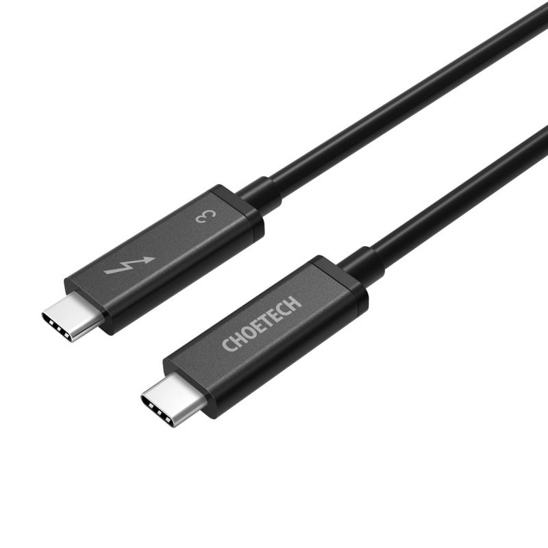 Choetech - Thunderbolt 3  2米USB-C 數據線（支援40Gbps/100W 充電和支持 5K UHD 顯示）