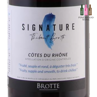 Brotte Thibault Signature, Cotes du Rhone 法國隆河谷葡萄酒, 2020 , 750ml
