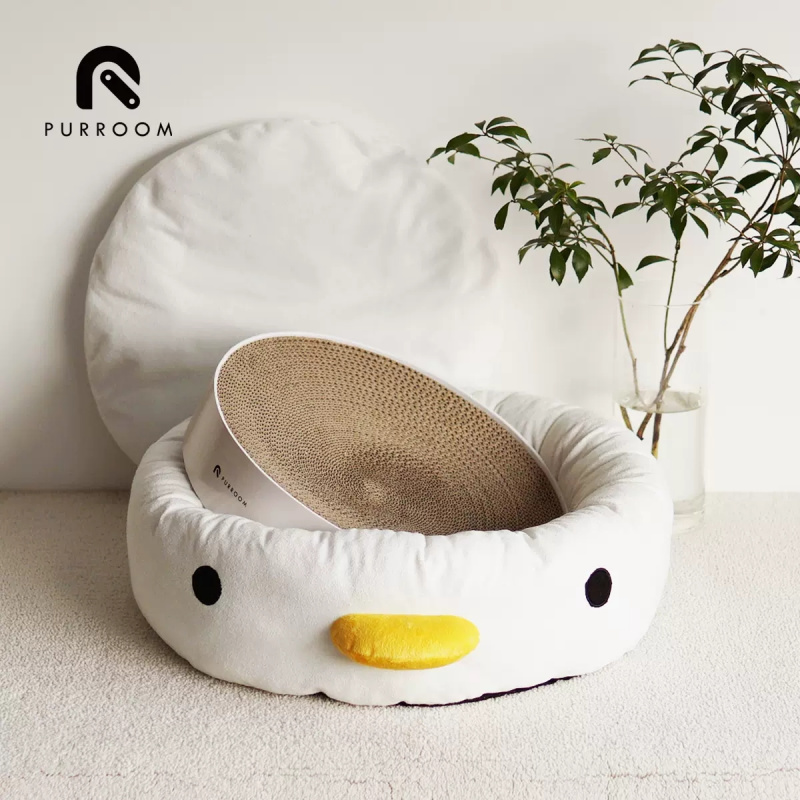 PURROOM Little Chick Plush Pet Bed 可愛小雞寵物四季窩