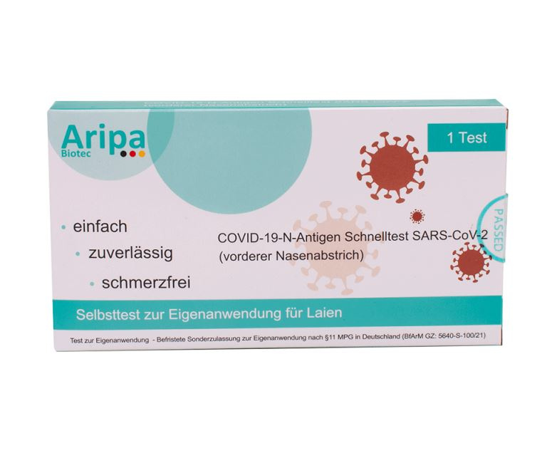 Aripa COVID-19-N 快速抗原檢測