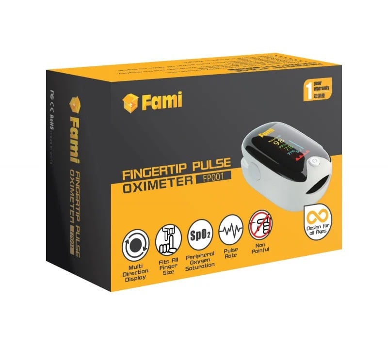 [兩件優惠] Fami FP001 指夾式血氧儀