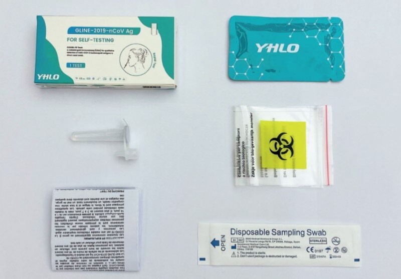 [現貨/歐盟認證]YHLO COVID-19 新冠病毒抗原快速測試