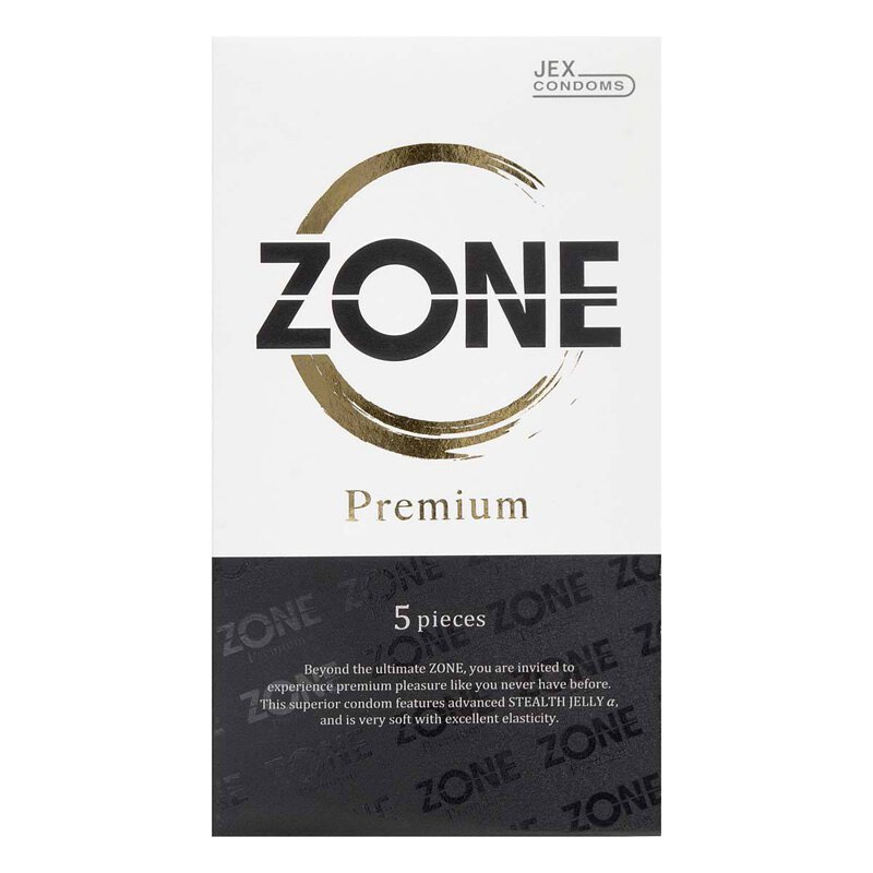 JEX ZONE Premium 5 片裝 乳膠安全套