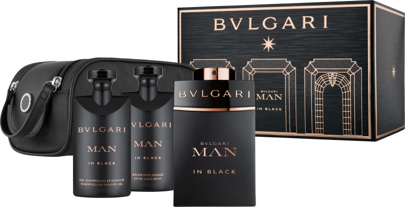 Bvlgari Man in Black 4pc Gift set 男士 