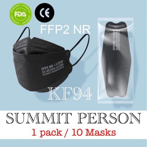 Summit Person - KF94 防護口罩 獨立包裝 (FFP2) CE / FDA 認證 #Omicron#Delta#KN95#N95#Covid