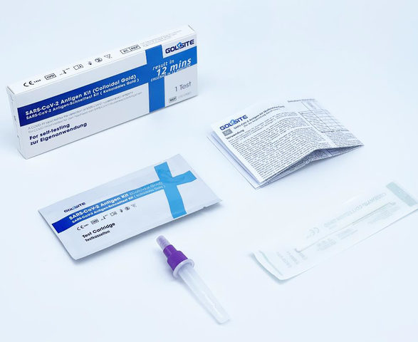 GOLDSITE COVID-19新冠病毒抗原快速測試 (鼻咽拭子) 套裝