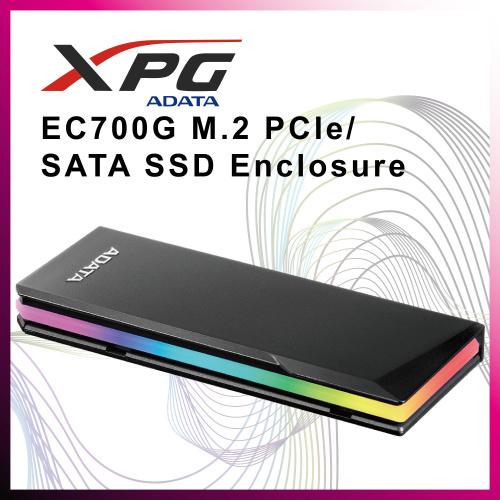 EC700G M.2 PCIe/SATA SSD Enclosure